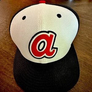 Men's Atlanta Braves New Era Navy/White On-Field 59FIFTY Fitted Hat